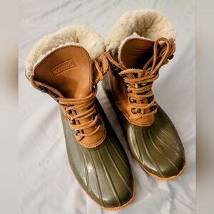 Saltwater Alpine Leather Duck Boot Womens 8